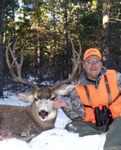 Colorado mule deer hunting